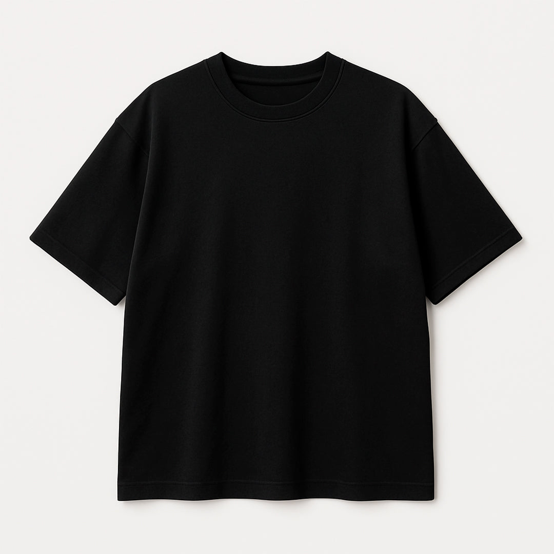 Camiseta Oversized Heavy Suedine Premium Lisa