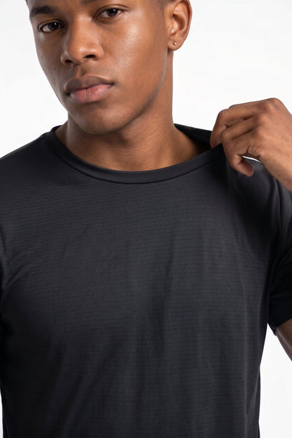 Kit Esportivo Premium Masculino Camiseta + Short 2 em 1 | Poliamida com Elastano
