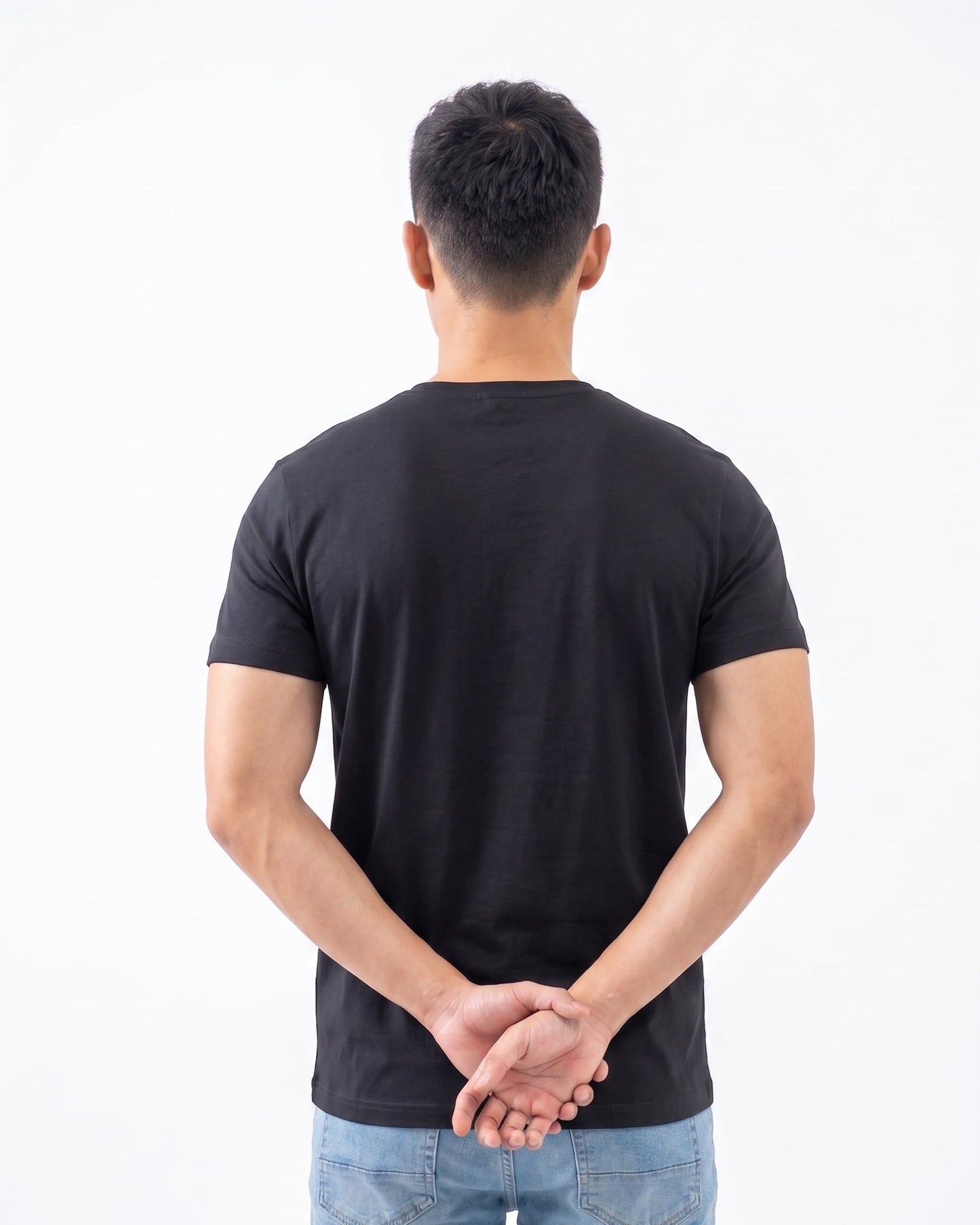 Camiseta Lisa Premium Algodão Egípcio 93% Fio Penteado Luxo com Elastano