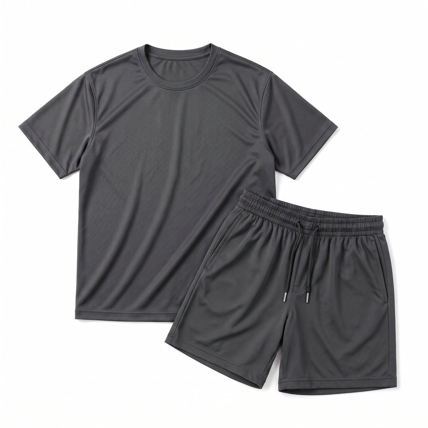 Kit Masculino Alta Performance: Camiseta Poliamida UV + Bermuda Tactel