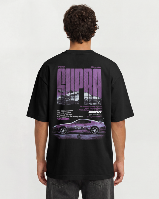 Camiseta Oversized Supra MK4 Streetwear Overpixel
