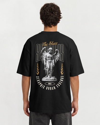 Camiseta Oversized Seraphic Urban Essence Streetwear Overpixel