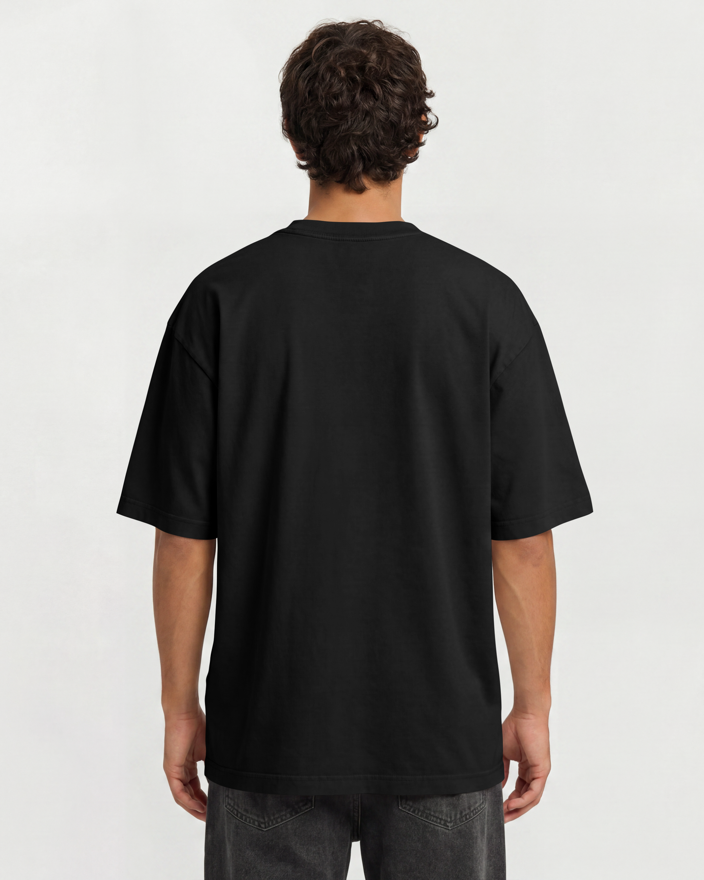 Camiseta Oversized Heavy Suedine Premium Lisa