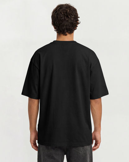 Camiseta Oversized Heavy Suedine Premium Lisa