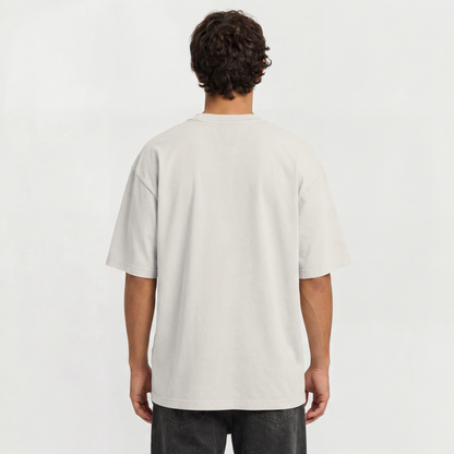 Camiseta Oversized Heavy Suedine Premium Off White