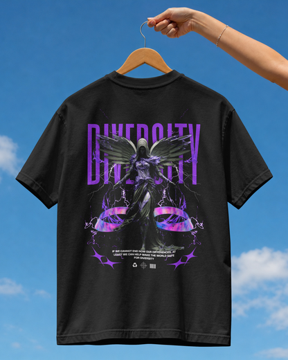 Camiseta Oversized Diversity Streetwear Overpixel
