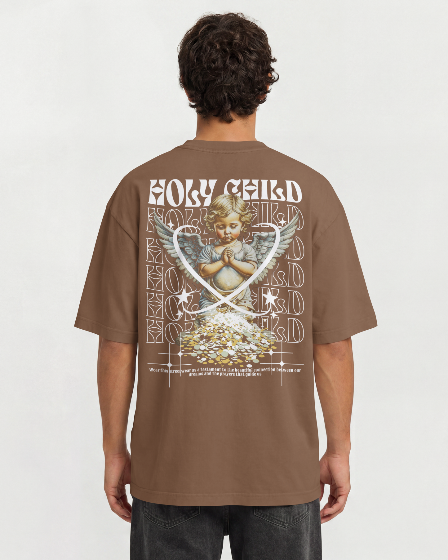 Camiseta Oversized Angel Faith Streetwear