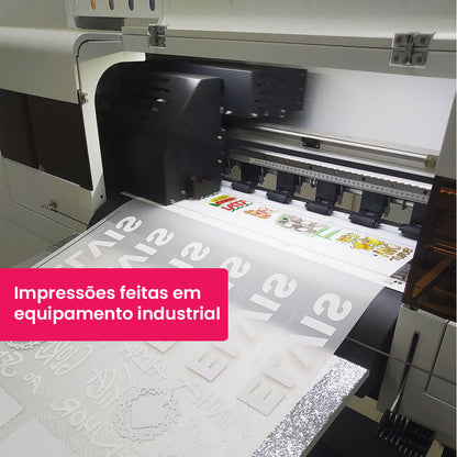 Impressão DTF Premium I3200 57cm x 100cm - Tratamento para halftone e recuo do branco